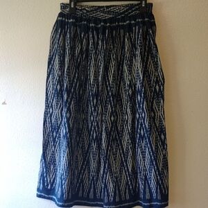 Light Heart Cotton Boho Wester Festival Hippie Mid Length Full Maxi Size S